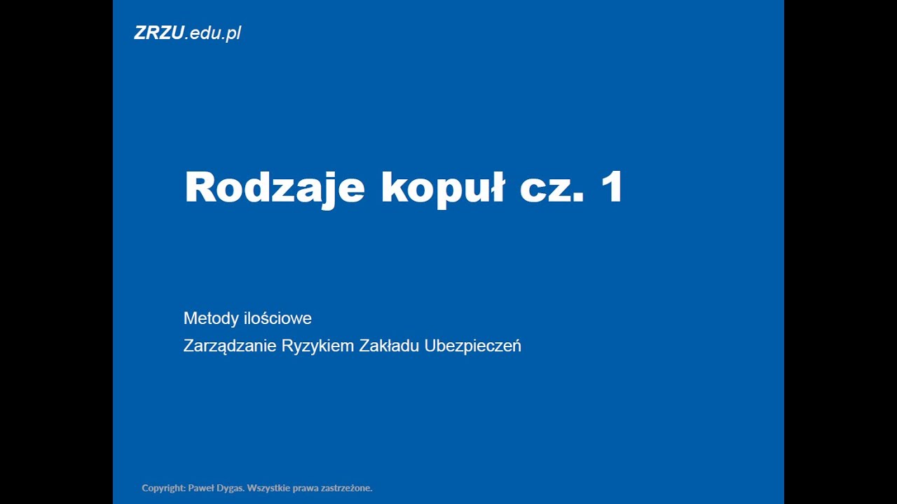 Rodzaje kopuł cz.1