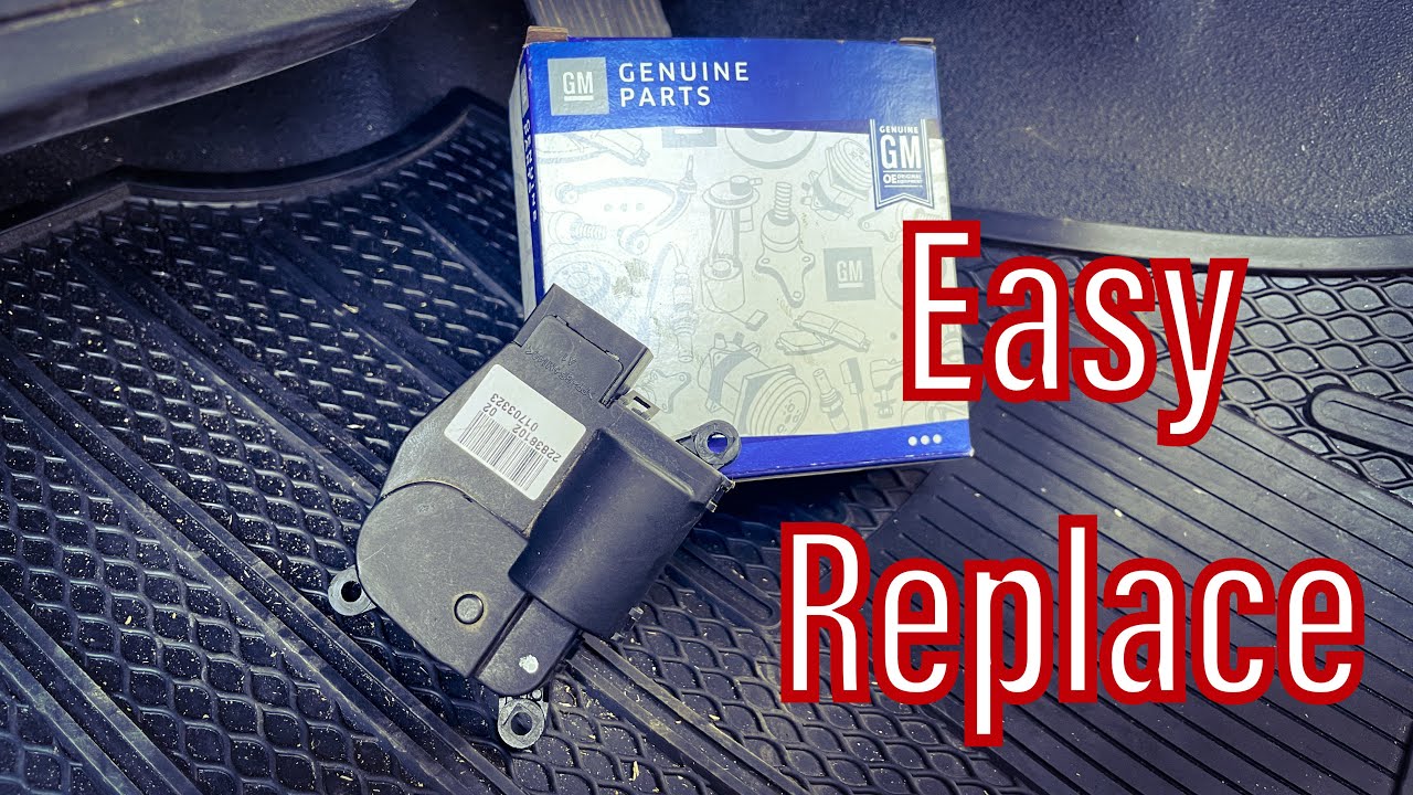 Replace 2014+ Chevy GMC Silverado Sierra Mode Door Actuator