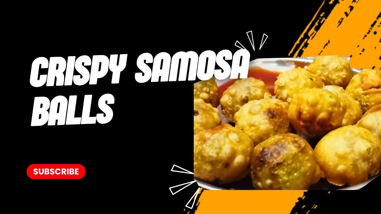 Crispy samosa balls. खस्ता टेस्टी और चटपटे समोसा बॉल्स। 😋 @Khushalihomekitchen 