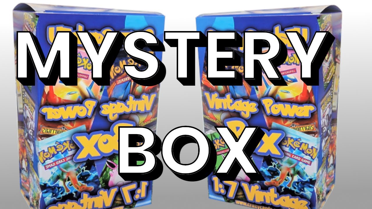 Diese MYSTERY Boxen MUSST DU HABEN! Pokémon Vintage Mystery Box Opening! #pokemontcg #mysterybox