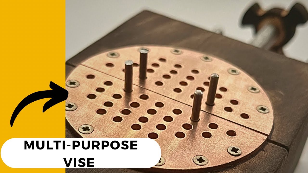 Making Multi-Purpose Vise for Jewelers, Woodworkers, and Metal Smiths - A Comprehensive DIY Tutorial