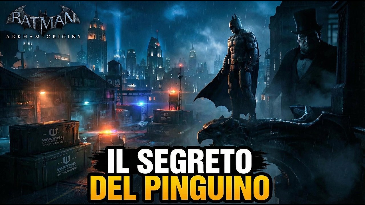 A CACCIA del PINGUINO 🐧 Traffico di Armi a Gotham  Batman Arkham Origins EP 2