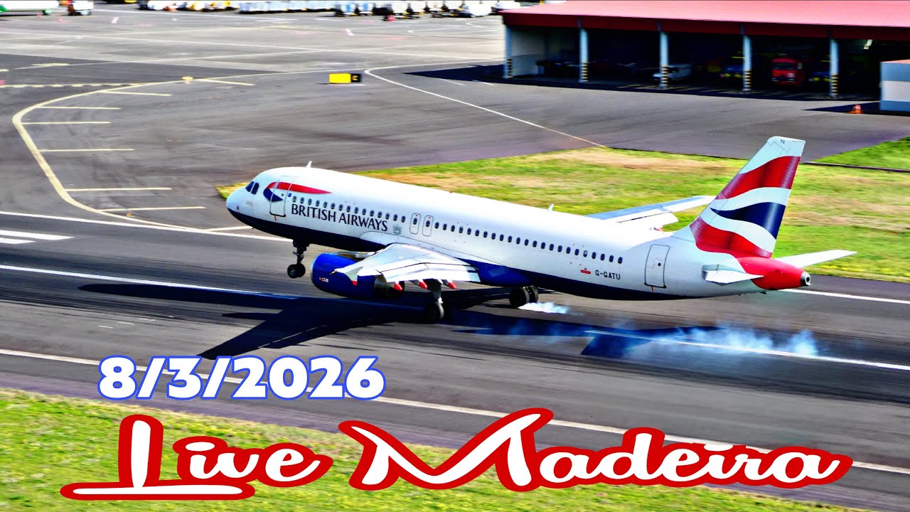 LIVE MADEIRA AIRPORT / LPMA