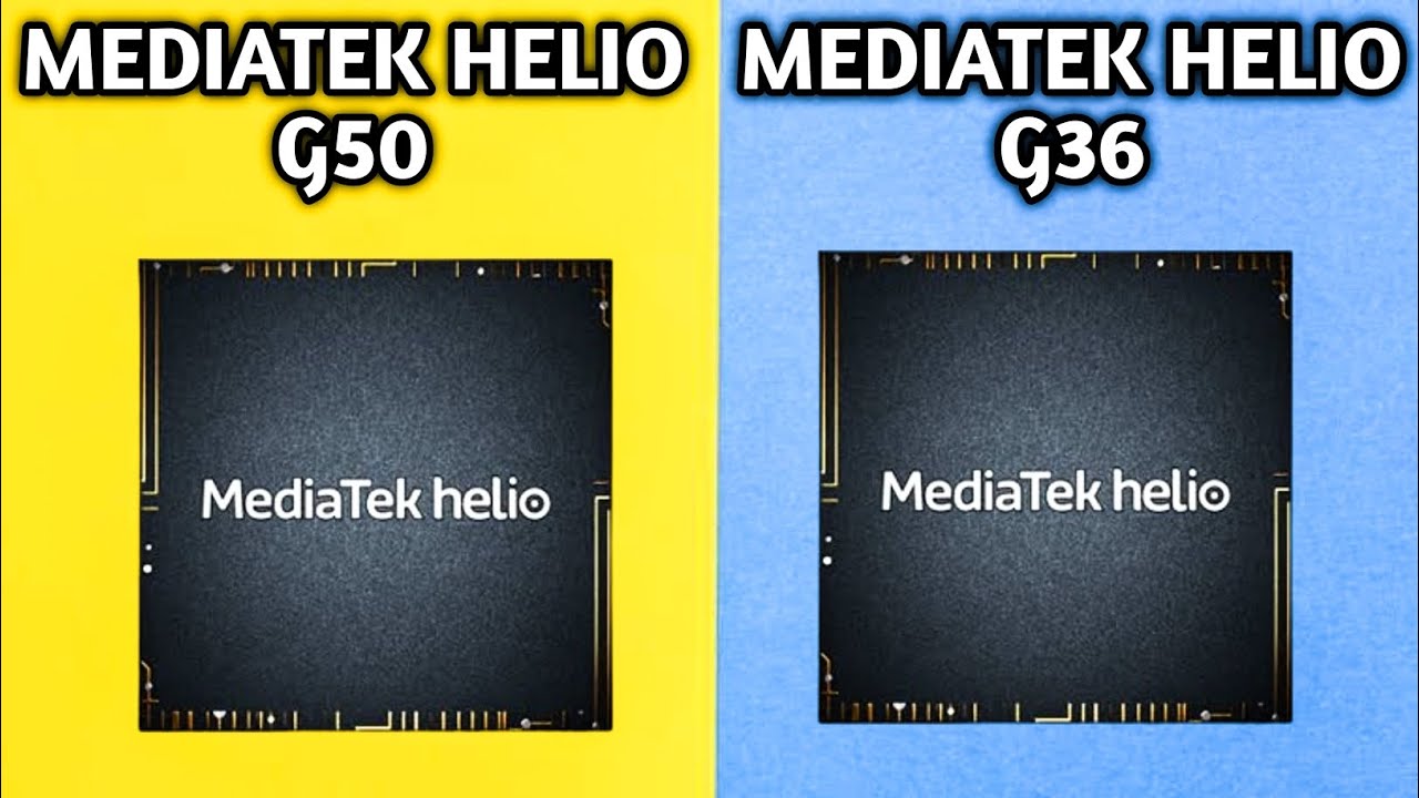 Mediatek Helio G50 vs Mediatek Helio G36 Comparison video 😜