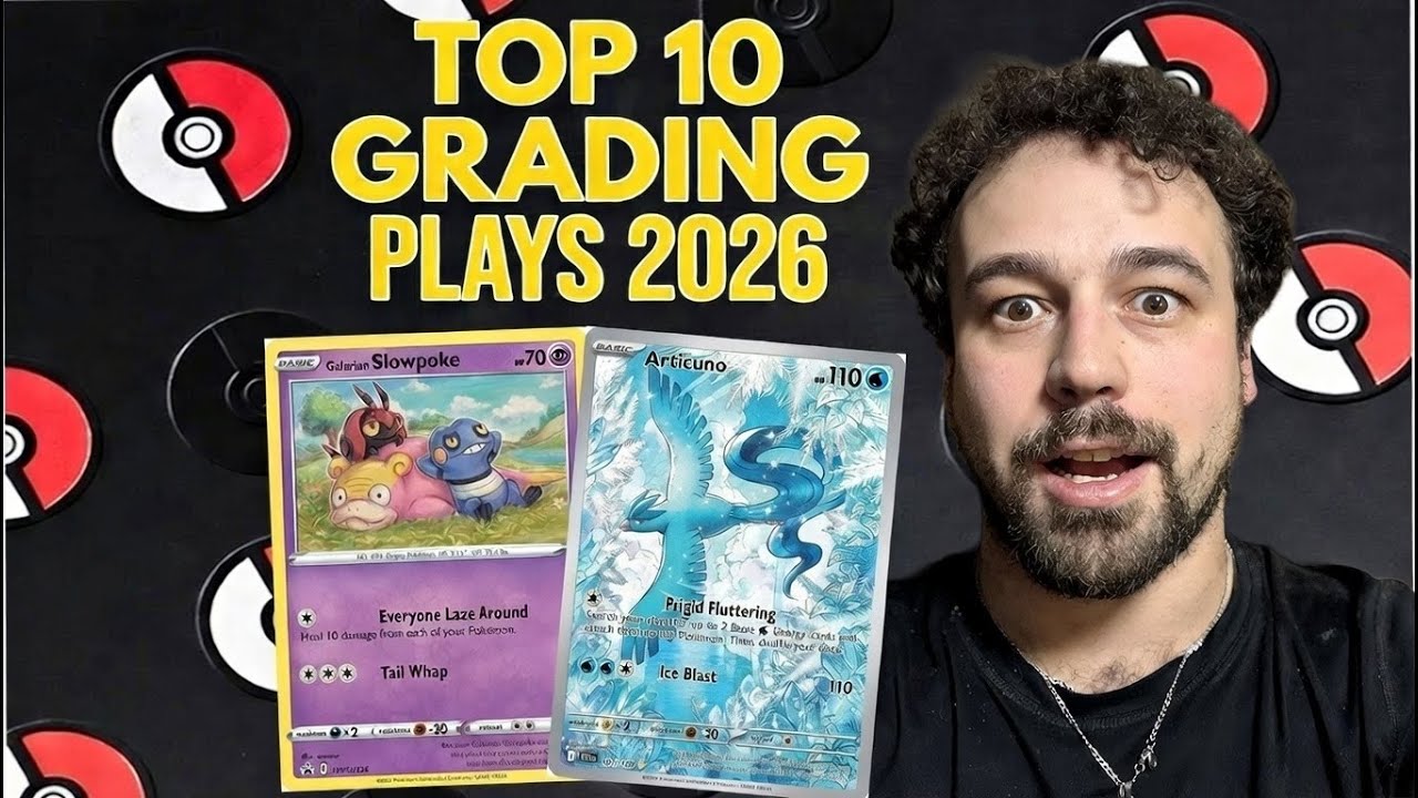 Top 10 Pok&eacute;mon Cards to Grade in 2026 for MASSIVE Profits
