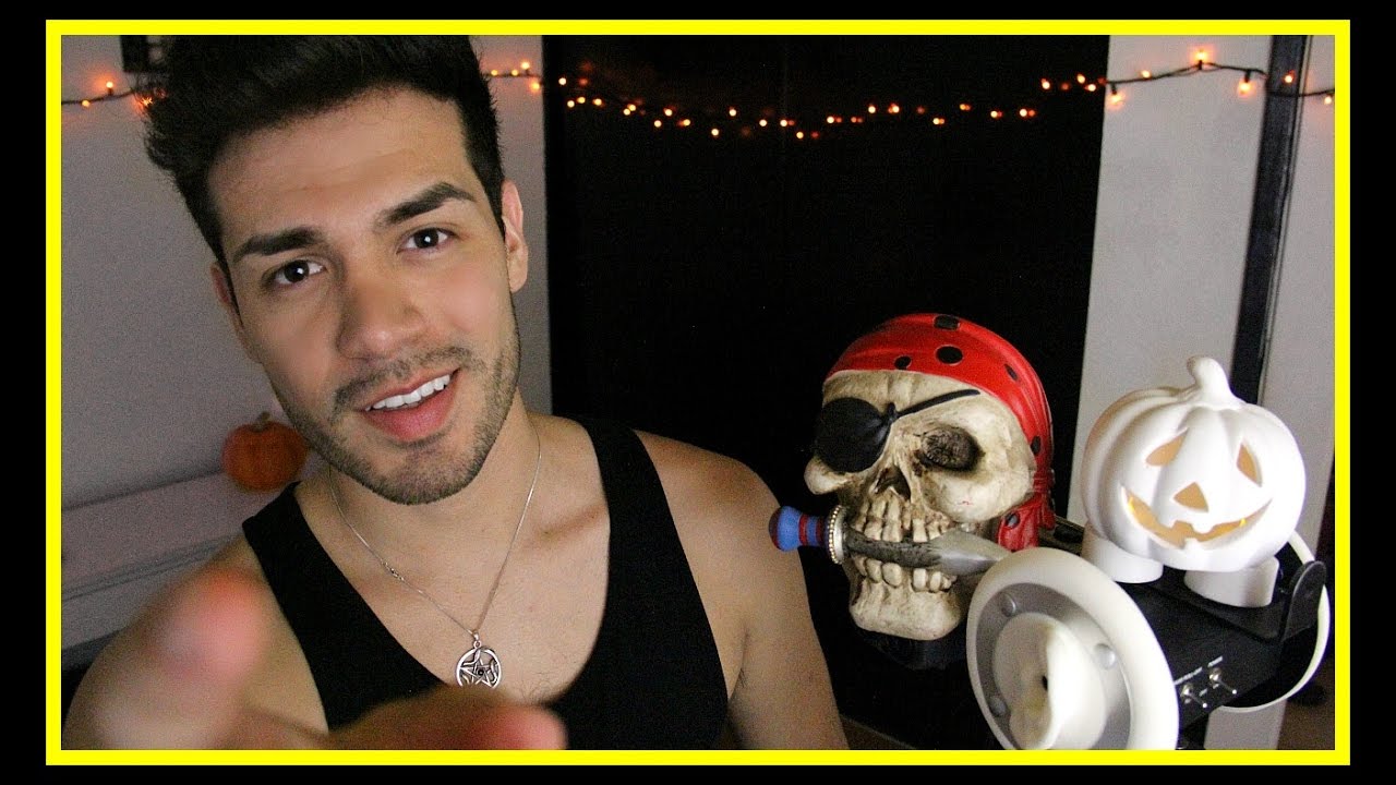 ASMR - Personal Attention for Sleep with Halloween Triggers (Male Whisper & Sounds to Relax)