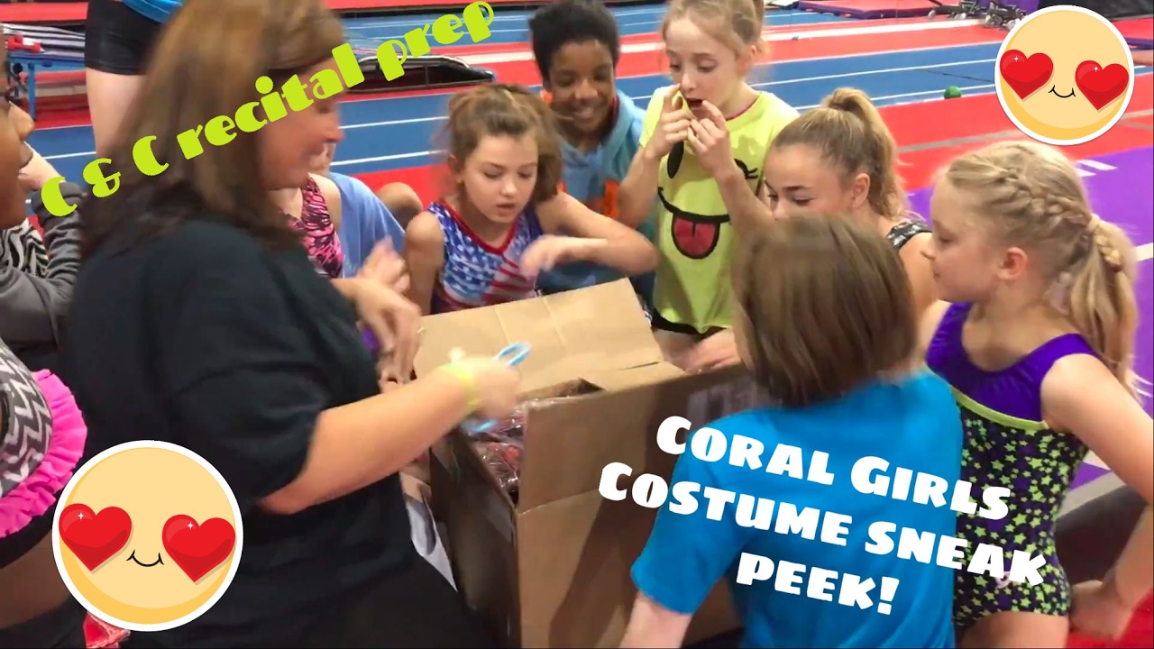 Coral Girls Costumes and C & C contortion kids - Smith Family Circus