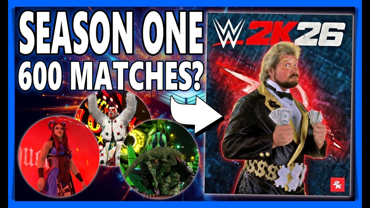 SEASON One of The Ringside pass will take HOW MANY MATCHES in WWE 2K26?