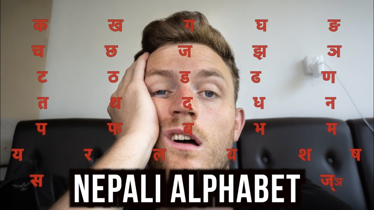 ENGLISH GUY TRIES TO LEARN NEPALI ALPHABET! 🇳🇵