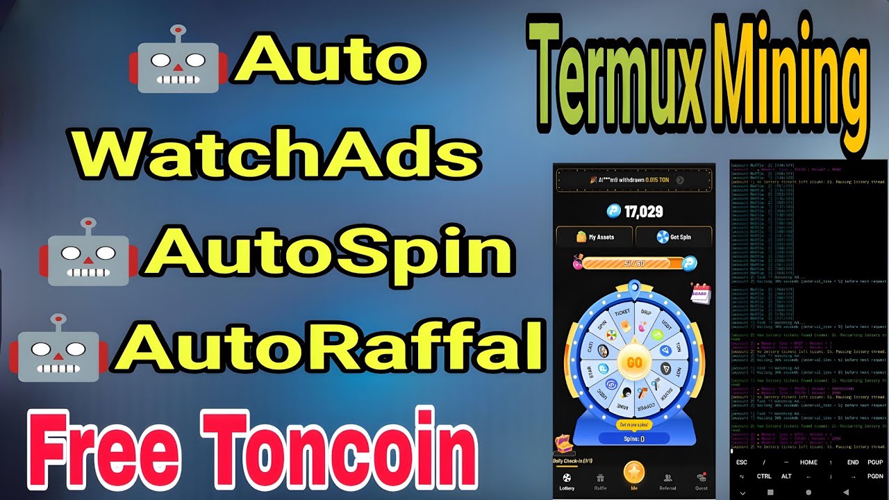 TON Coin Mining with Termux: FREE Passive Income from Your Phone