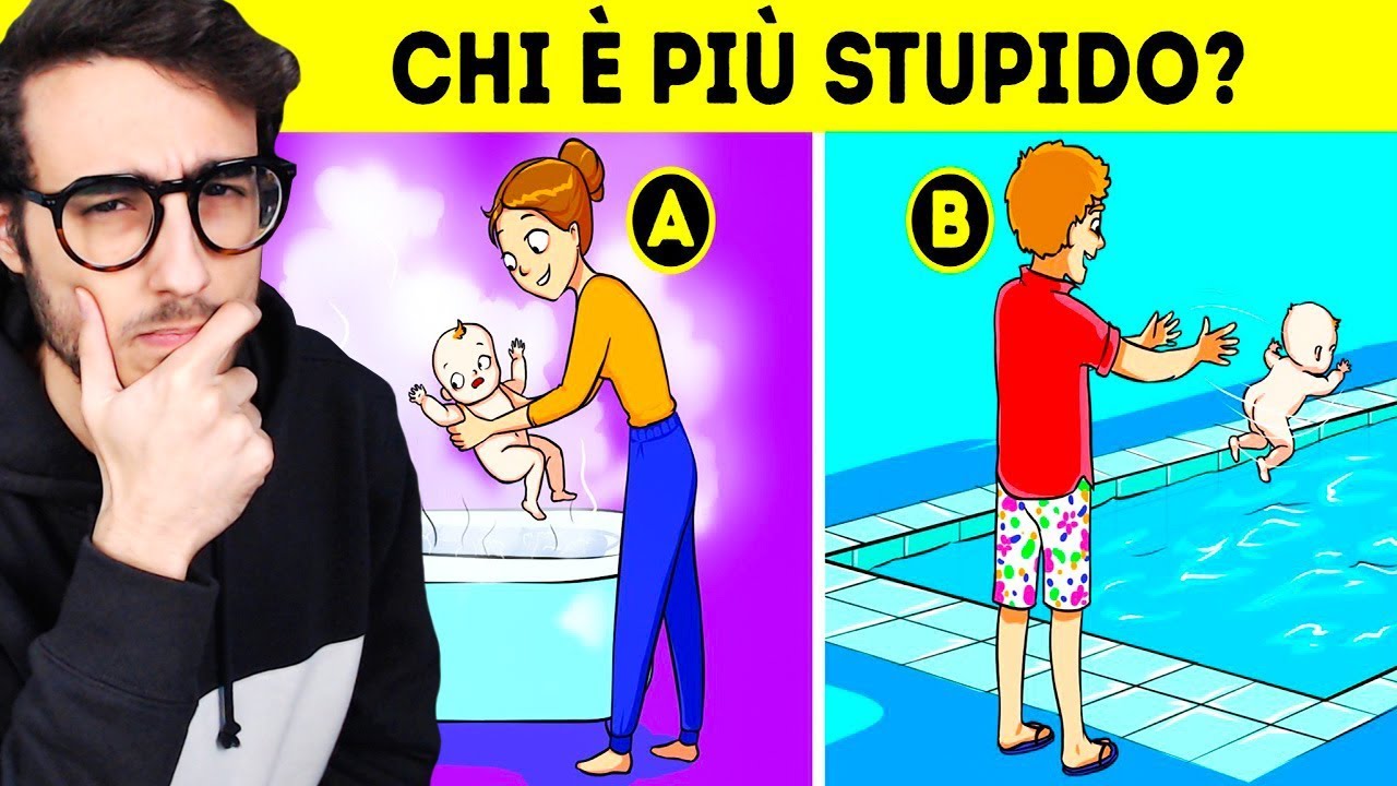 SE SBAGLI LA RISPOSTA SEI STUPIDO!! *FACILISSIMO*