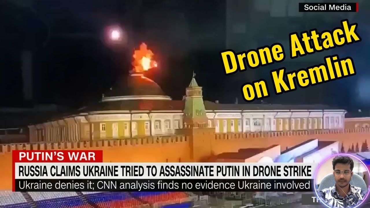 VIDEO: Drone Attack on Kremlin | The News Network
