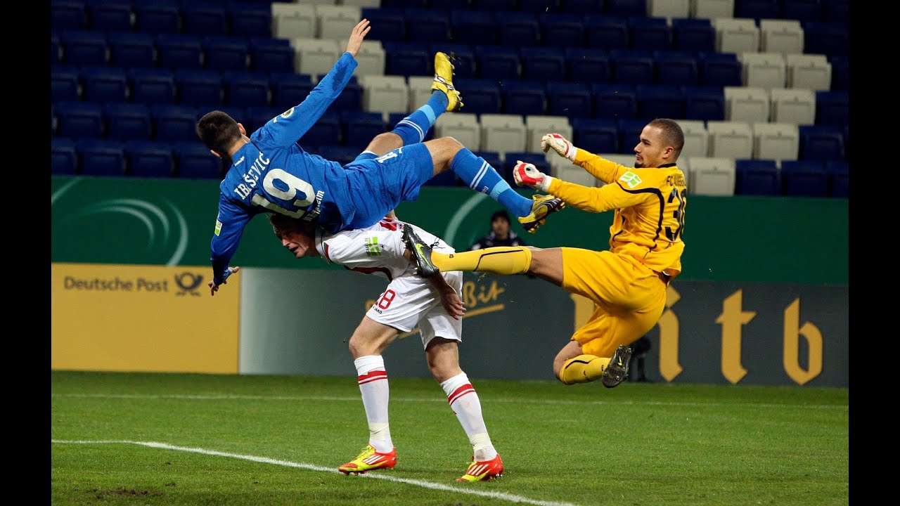 Crazy and Funny Football Fights, Fouls, Brutal Tackle & Red Cards