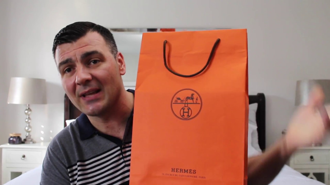 Hèrmes Terre D'Hèrmes Eau Intense Vétiver unboxing