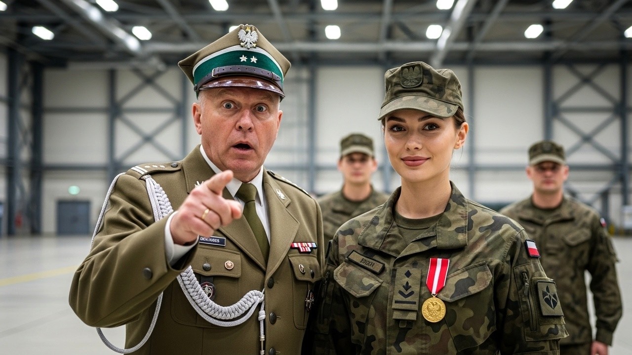 Generał wyśmiał jej czapkę maskującą, aż zobaczył medal Top Gun, który błyszczał na jej piersi