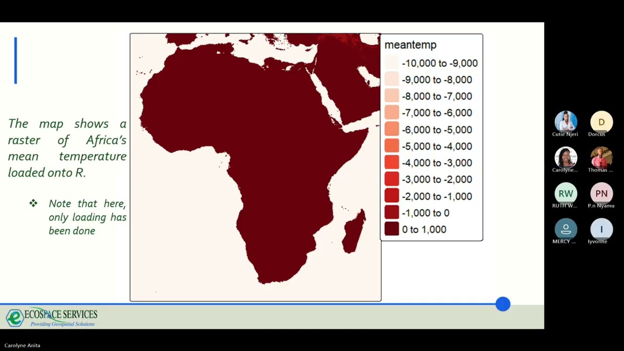 Handling of Tabular, Vector, and Raster Data