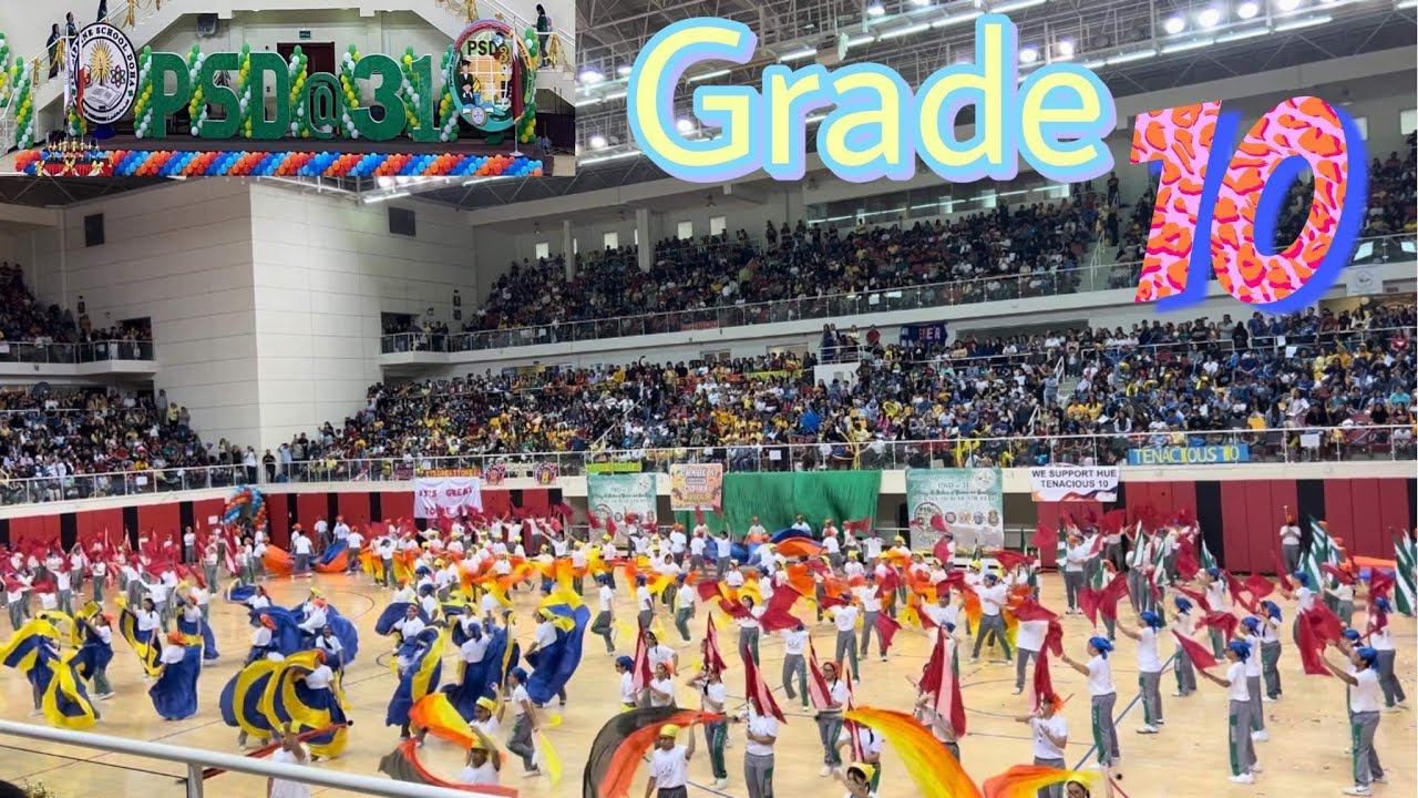 PSD FIELD DEMO 2023 - GRADE 10 || FESTIVAL OF COLORS 3rd RUNNER UP