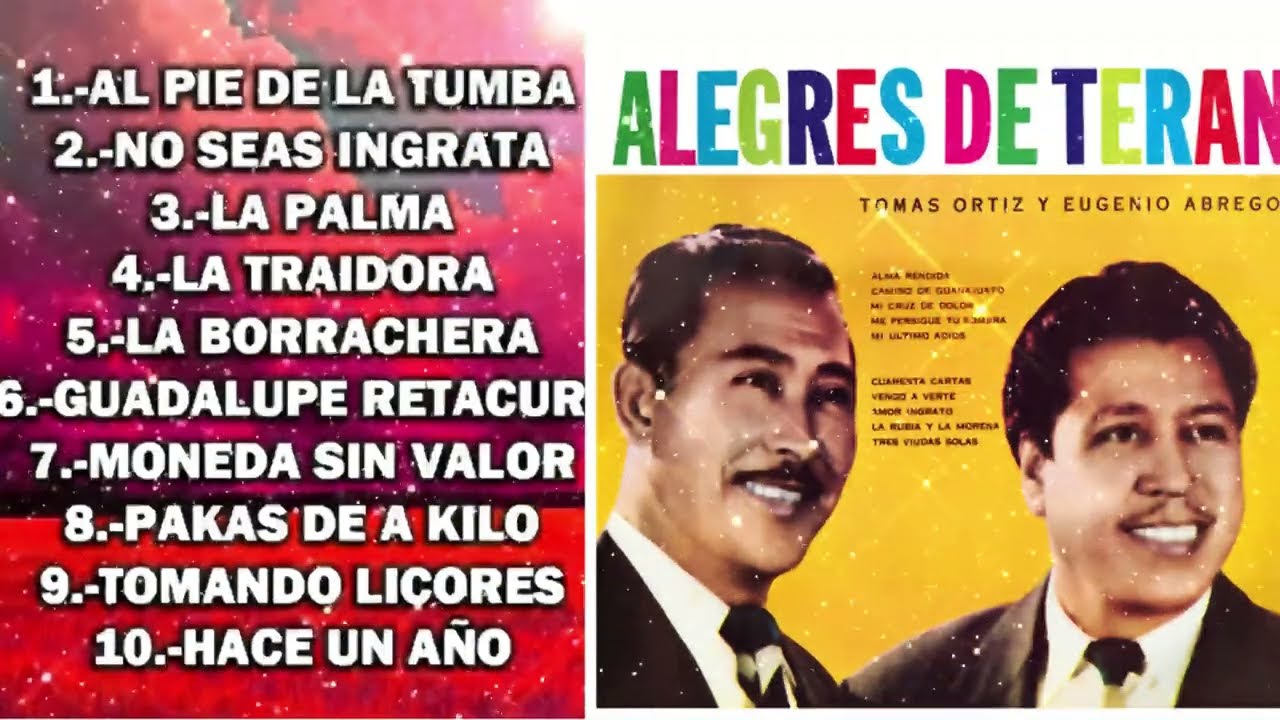 Los Alegres de Teran Mix Corridos De Antaño 20 Exitos Rancheros