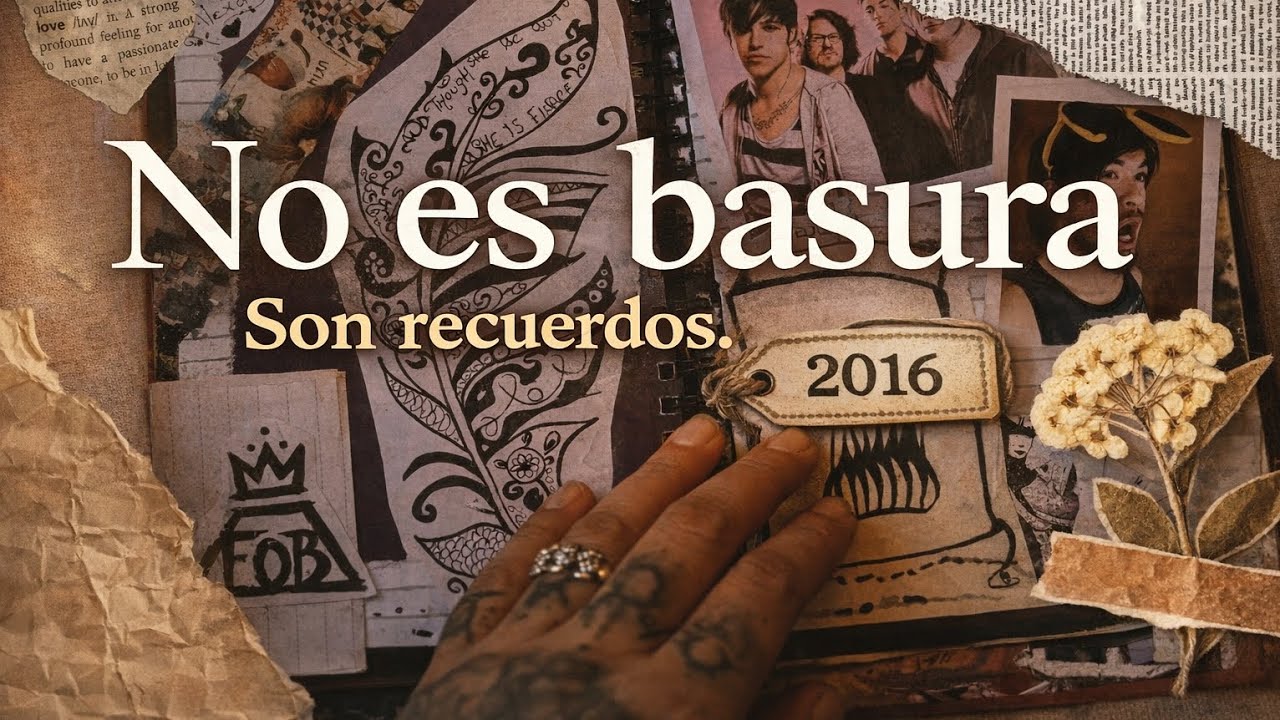 Hice un diario con recuerdos que no quería tirar| (2016)