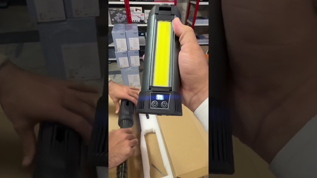 Super Bright Work Light P50 LED+3 COB #foryou #warsakimported