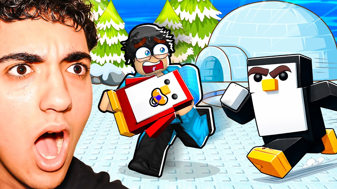 Roblox DON'T STEAL BABY FROM PENGUIN...