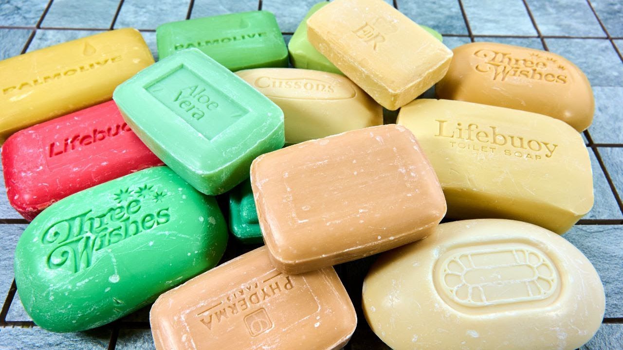 Asmr vintage soap cutting| Soap Carving | No Talking | Режу сухое винтажное мыло