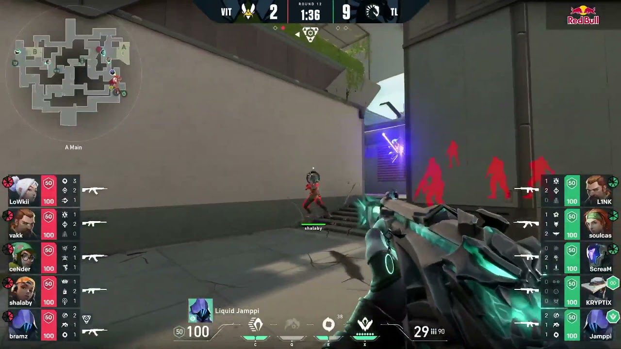 Liquid Jamppi aggressive omen play vs Vitality