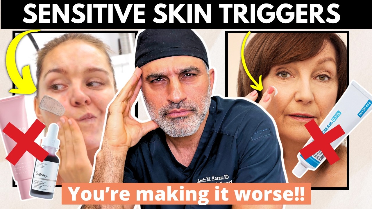Is your Skincare Routine Causing Your Sensitive Skin? 11 Things You MUST Stop Doing Now!