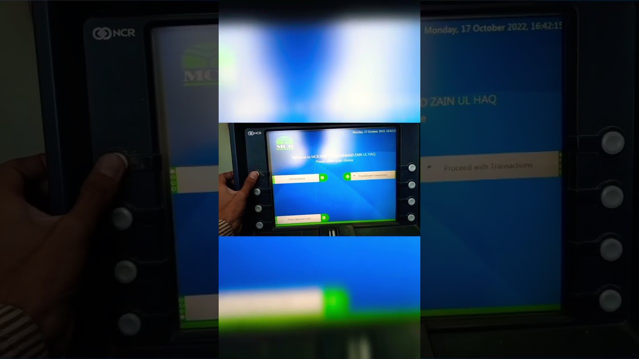 How to activate MCB ATM card | MCB ATM card activation process | Activate MCB card in ATM machine