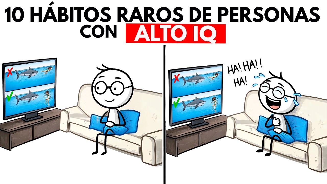 10 Hábitos Raros que Demuestran que Tienes un IQ Muy Alto