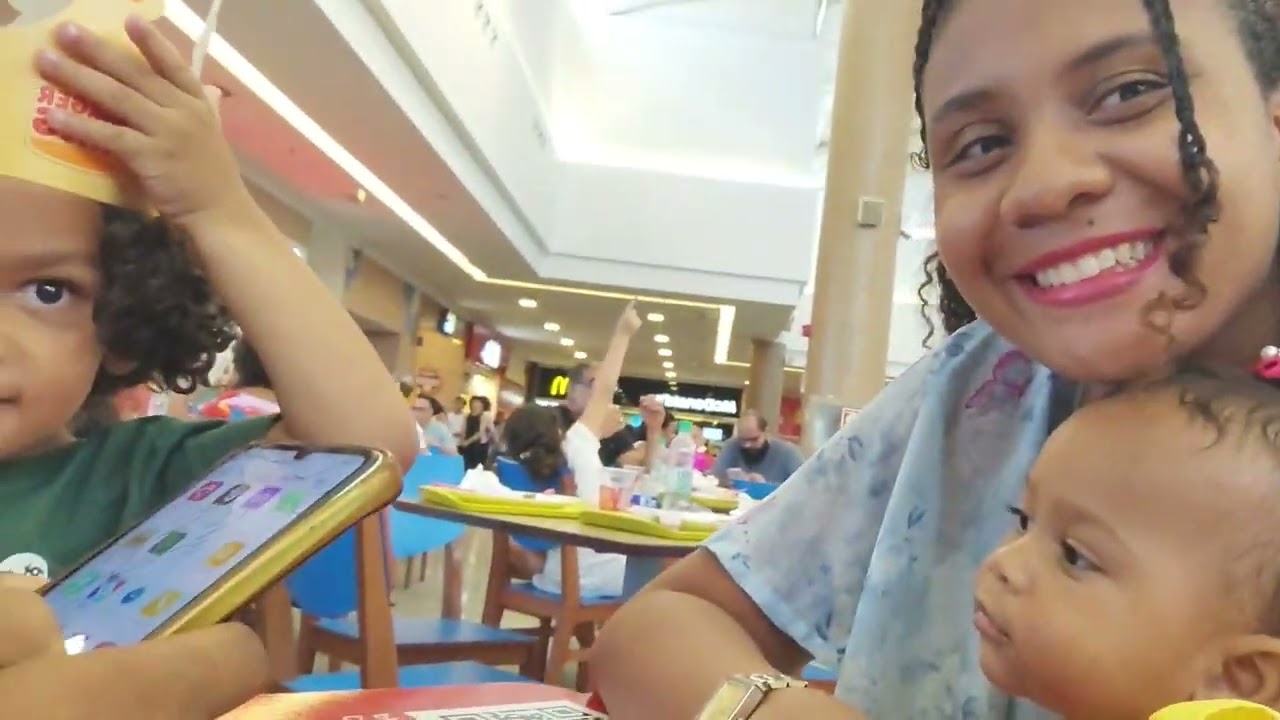 Domingo no Shopping 🏬🧑‍🧑‍🧒‍🧒❤️