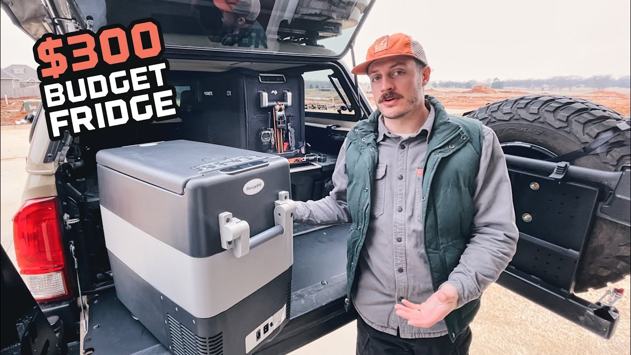 $300 Budget Overland 53qt Fridge/Freezer - BougeRV [Great Value!]