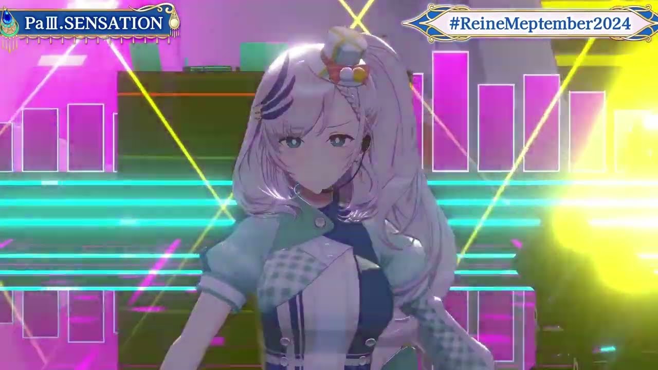 Reine, Kanata, Kiara, Lui cover Hatsune Miku&times;GUMI&times;Kagamine Rin - PaⅢ.SENSATION #ReineMeptember2024