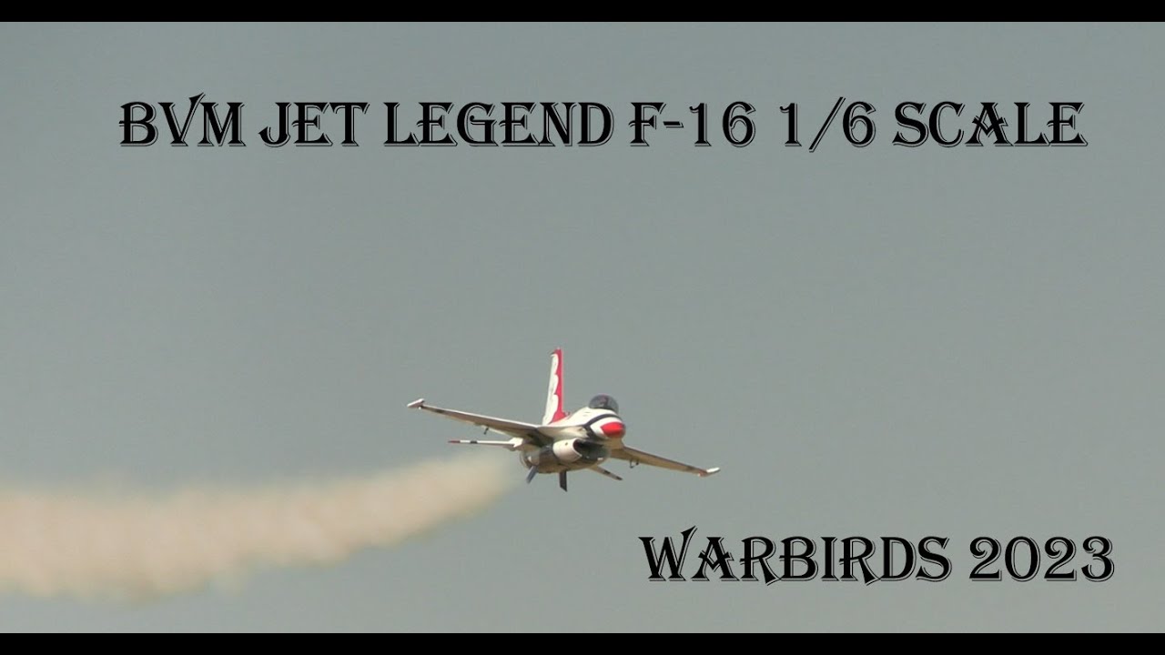 BVM JET LEGEND F-16 1/6 SCALE TURBINE JET. #aviation #rc #airplane #airforce #fighterjet