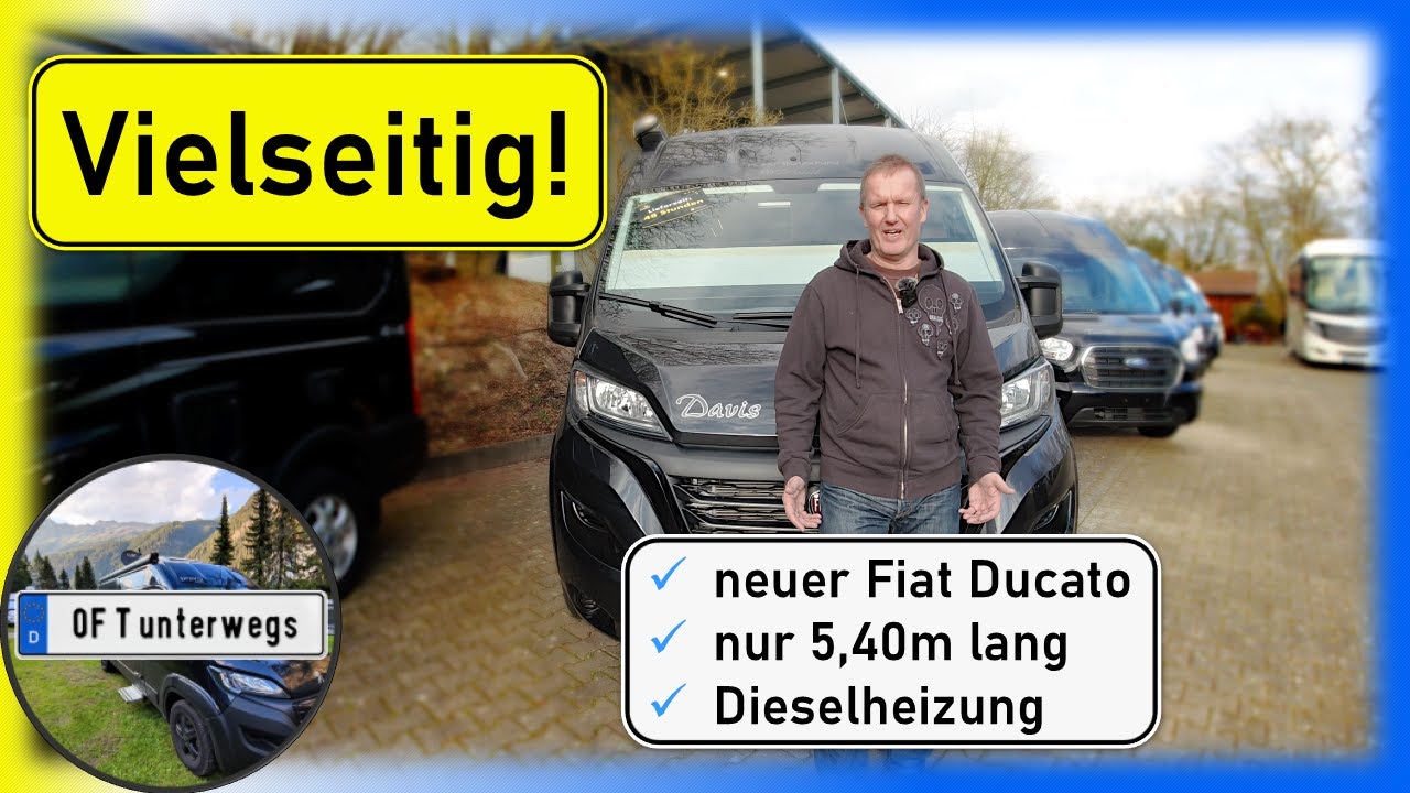Kompakter Camper! Roomtour 👀 Karmann Davis 540 Trendstyle Kastenwagen Wohnmobil