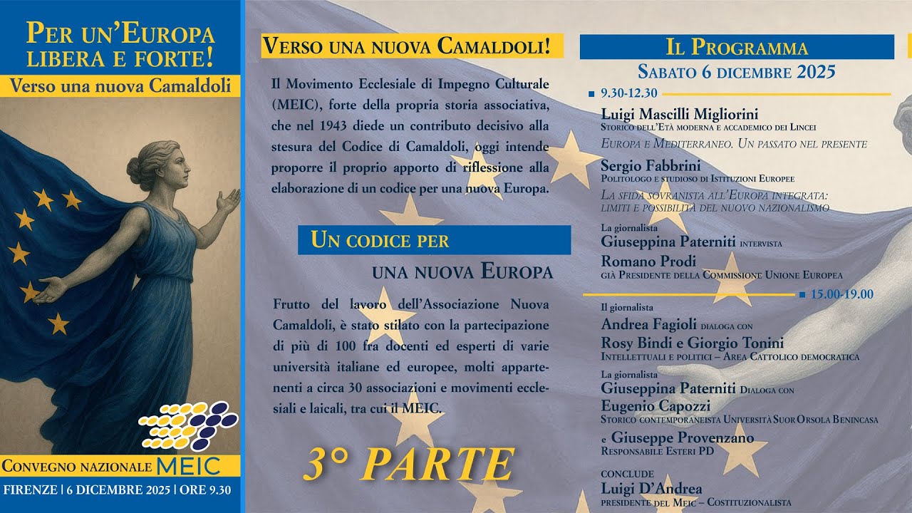 "Per un’Europa libera e forte" 3a parte