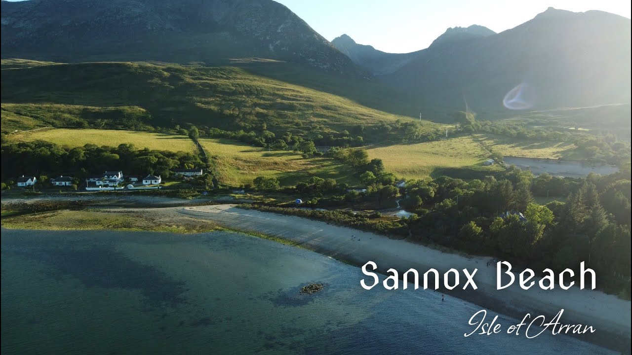Sannox Beach - Isle of Arran - Scotland | 4K | DJI Mini2