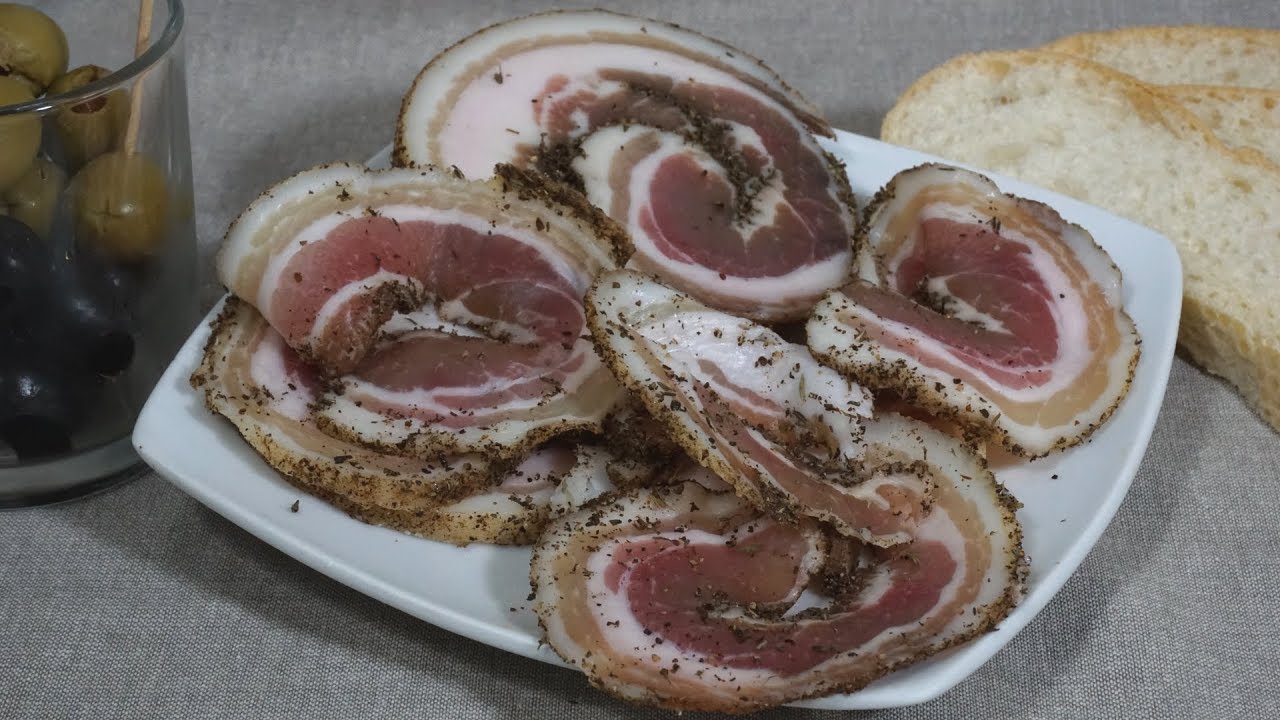 L'expat cuisine... la Pancetta aux herbes - Charcuterie maison