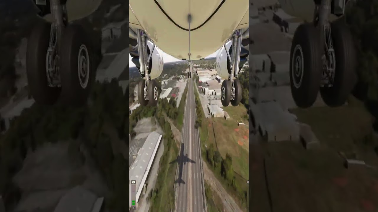 Most Beautiful Landing At St. Petersburg International Airport