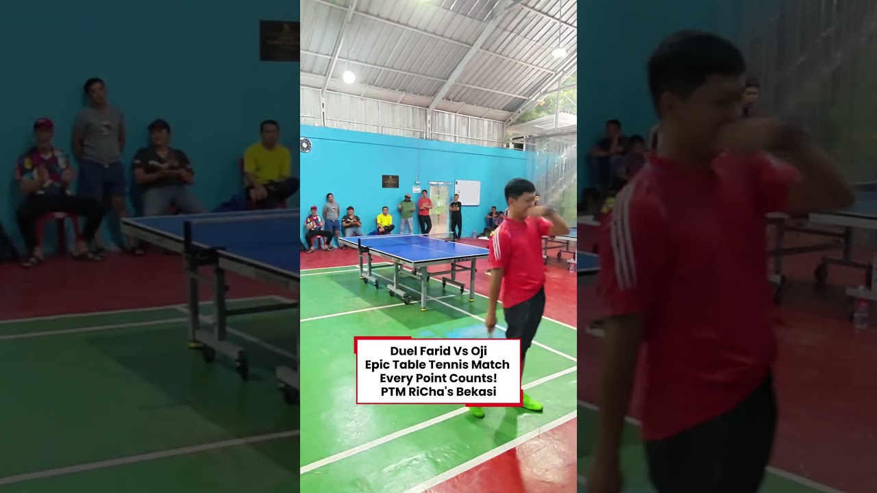 Epic Table Tennis Match-Every Point Counts!#youtubeshorts #shorts #shortvideo #video #viralshorts