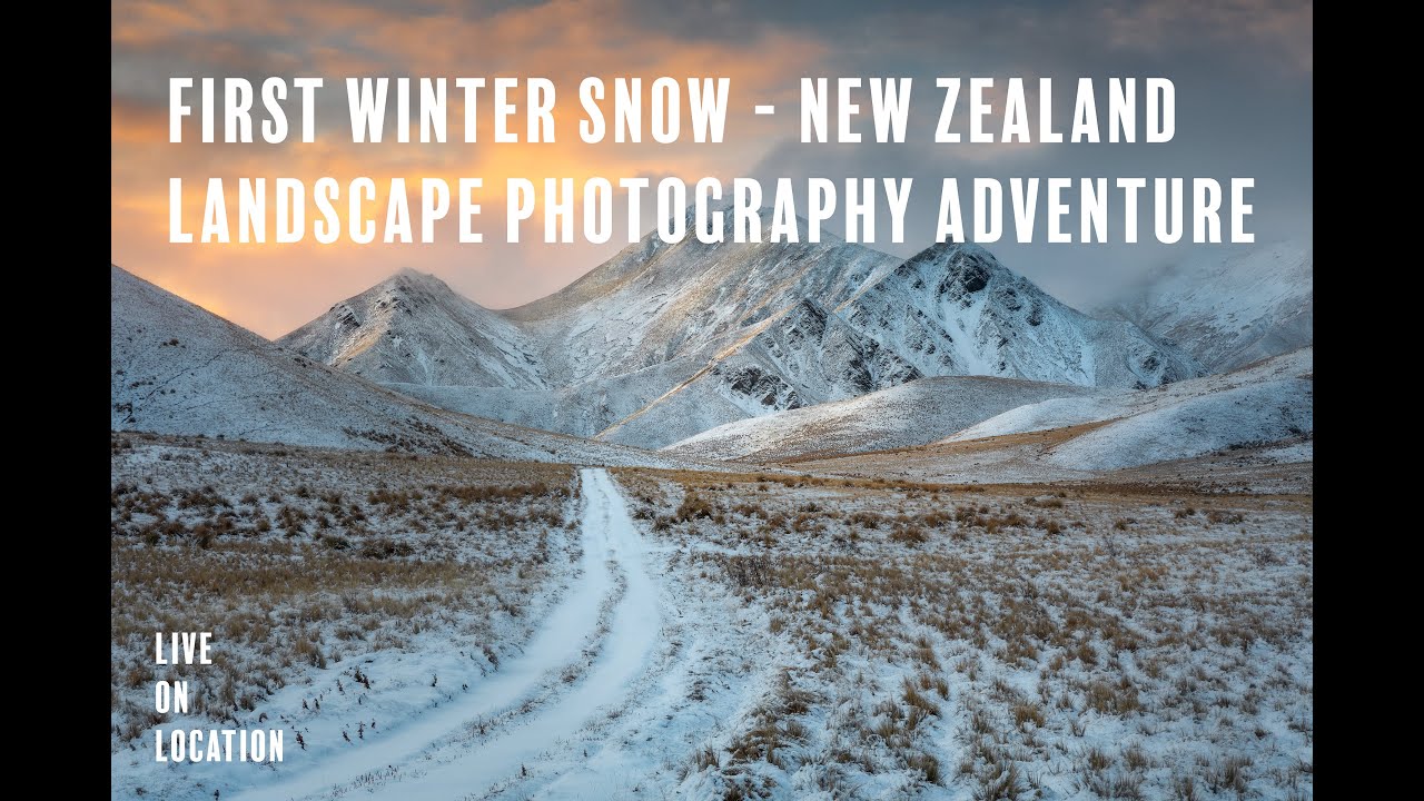 NEW ZEALAND LANDSCAPE PHOTOGRAPHY - First Winter Snow