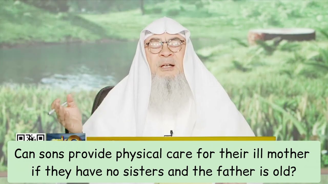 Can sons provide physical care for their ill mom, don't have sisters, dad is ill, can't afford maid?