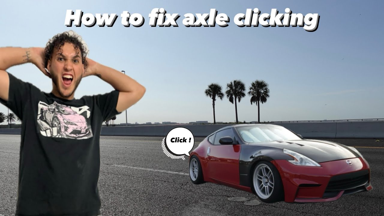 370Z / G37 Rear Axle Clicking | How to fix with Kawasaki Axle Nut