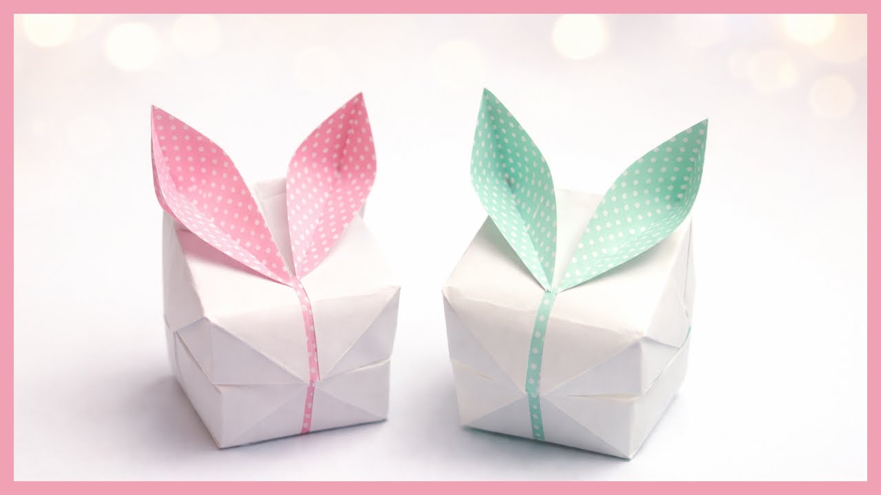 Сделать кролика из оригами 🐰 | Просто сложить кролика из оригами в виде воздушного шара