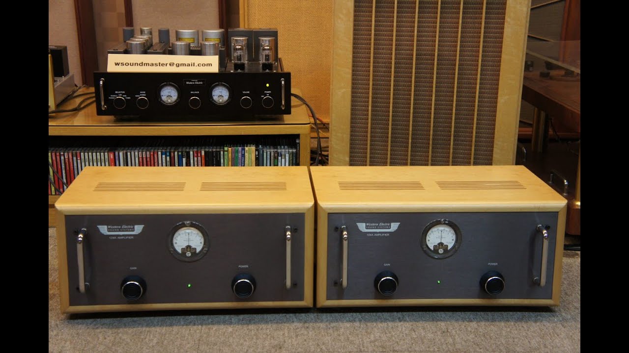 W High-End Trans Tube Preamp & W High-End 124A 350B PP Monoblocks Power Amps (Classic Music CD-1)