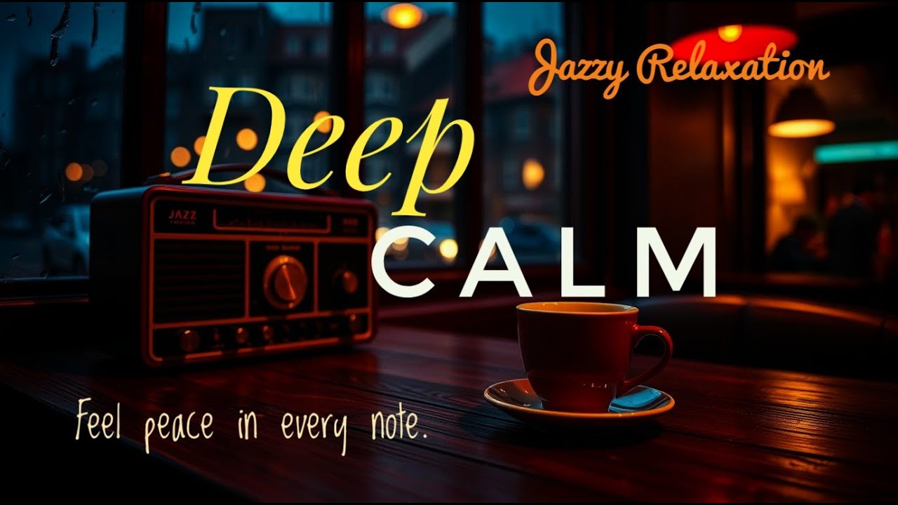 Late Night Smooth Jazz 🌙 Peaceful Sounds for Deep Calm