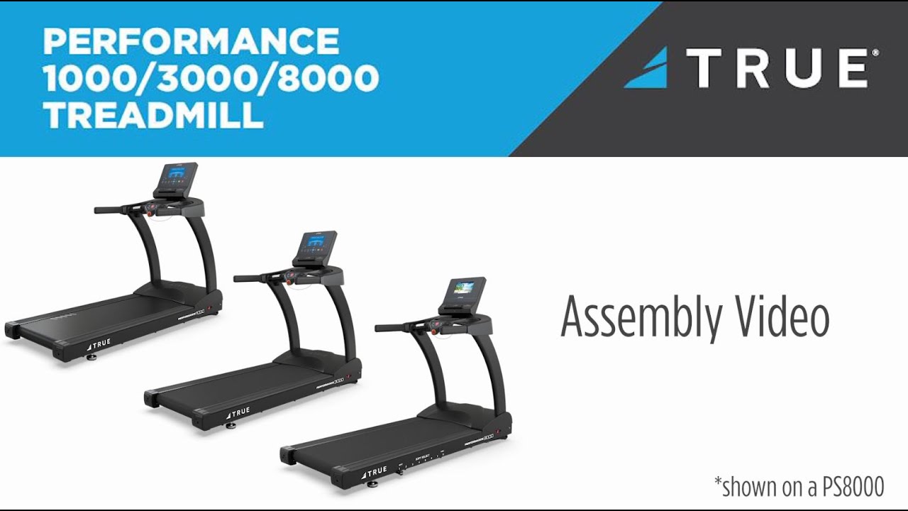 Performance Treadmill Assembly Video
