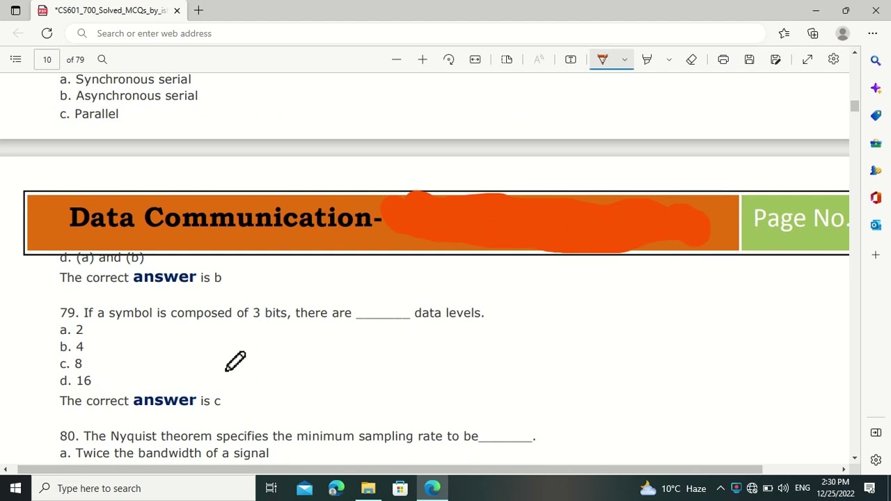 cs601 lecture wise mcq for the preparation of midterm (lecture 4to7)