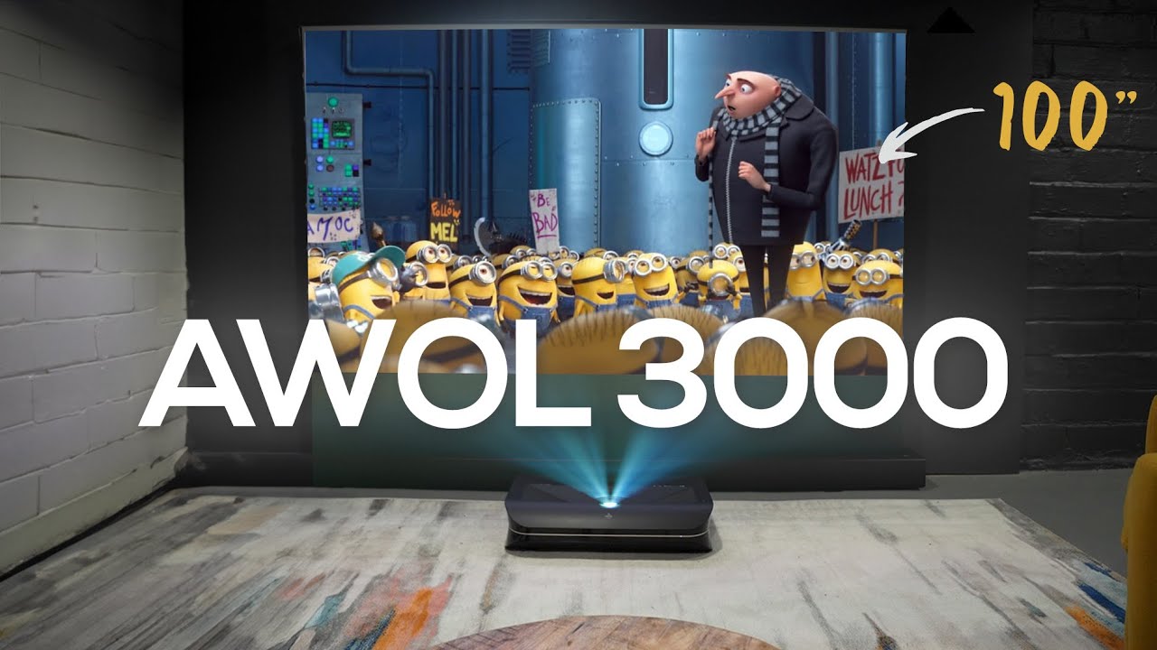 Обзор AWOL Vision 3000 Pro: лучший короткофокусный лазерный проектор?