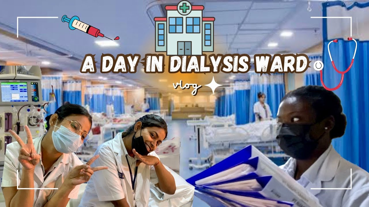 A Day in the LIFE of a FOREIGN Bsc Nursing Student in INDIA: hospital duty work